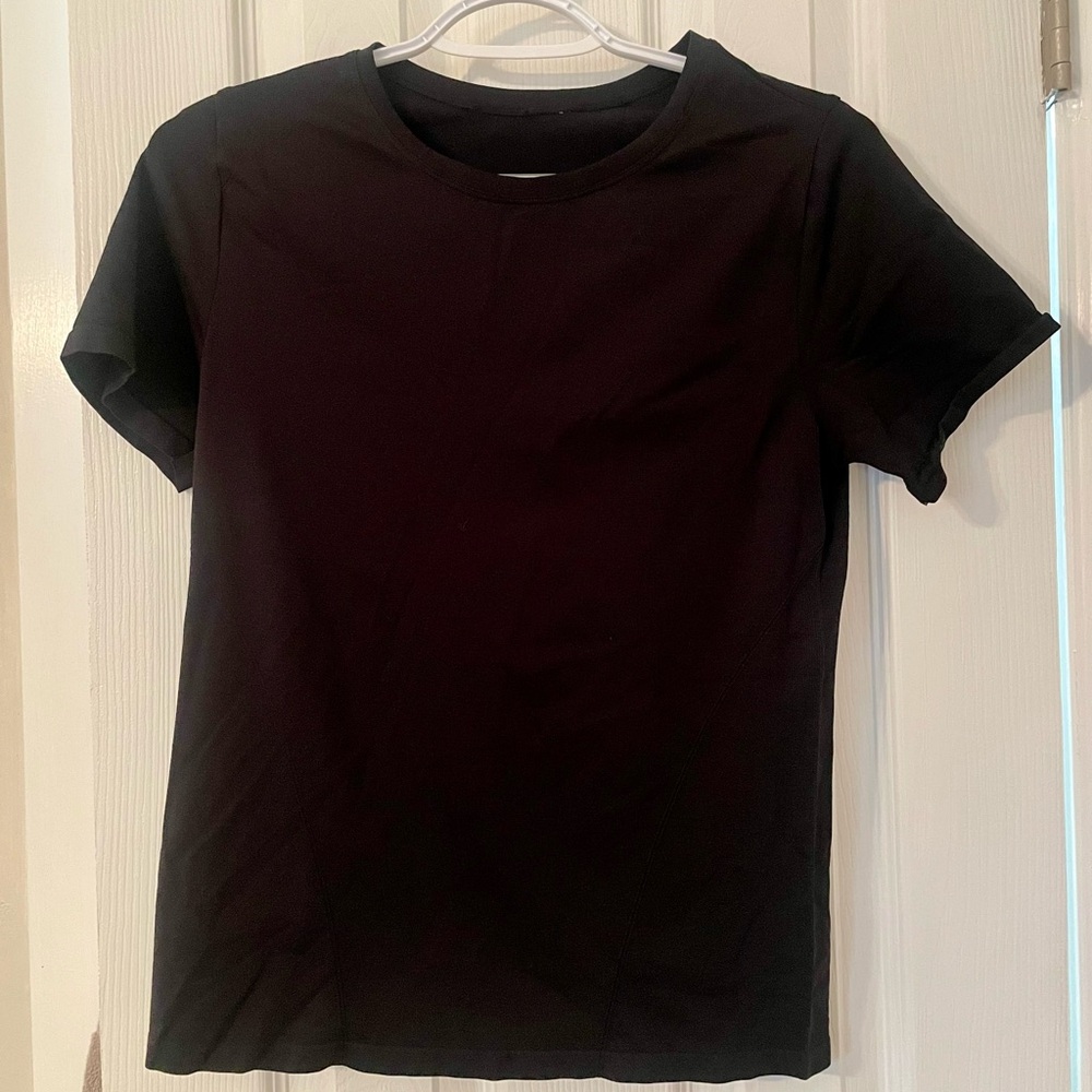 Fabletics Black Short Sleeve Tee
